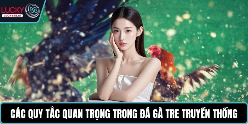 Các quy tắc quan trọng trong đá gà tre truyền thống