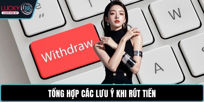 Tổng hợp các lưu ý khi rút tiền