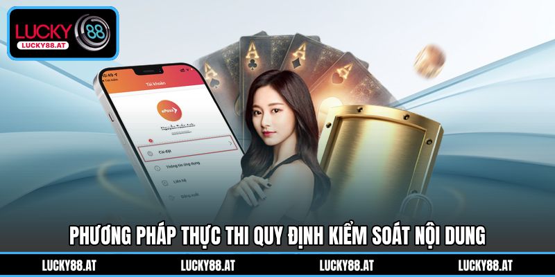 Tiêu chuẩn kiểm soát thông tin theo chính sách nội dung